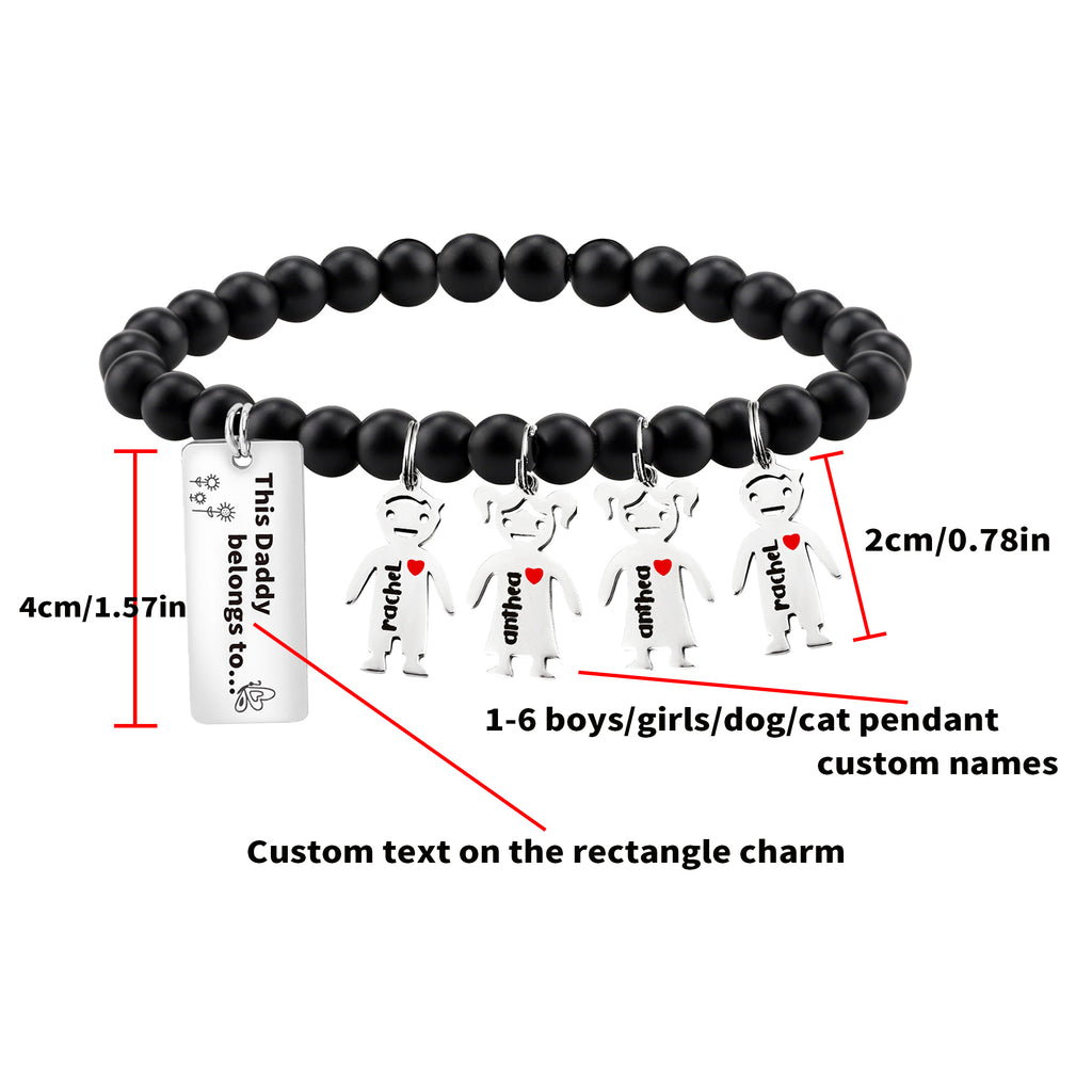 personalized kids bracelet