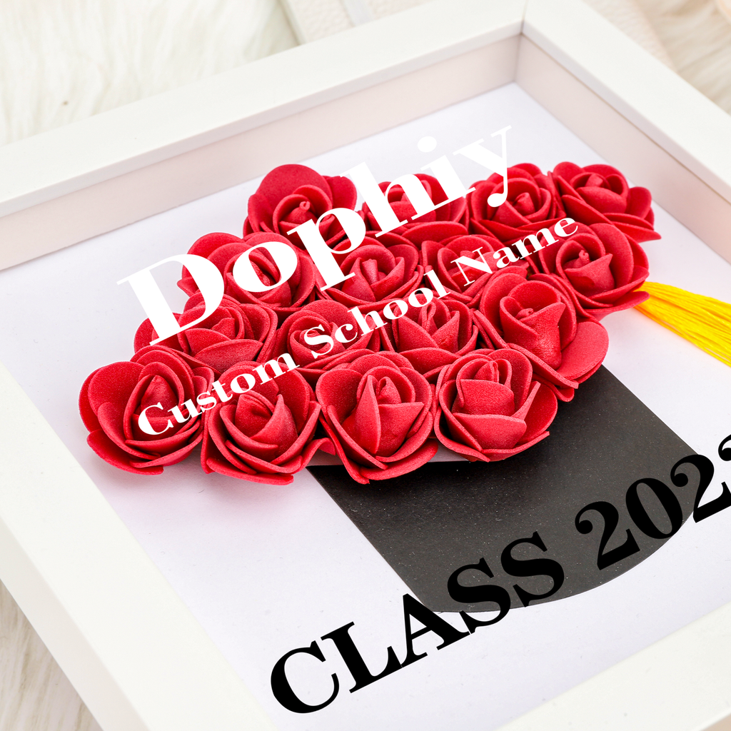 graduation flower box