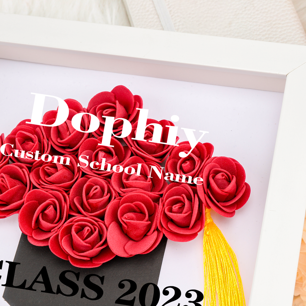 graduation flower box