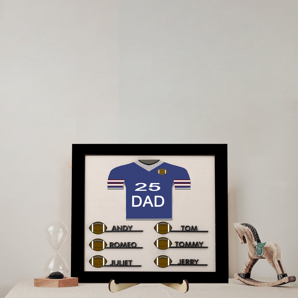 Customized football jersey accessories