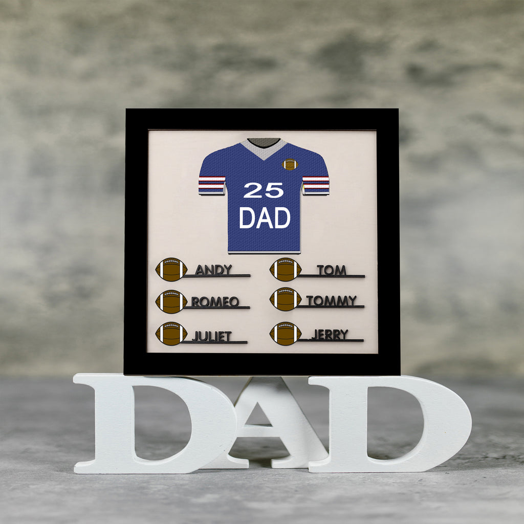 Customized football jersey accessories