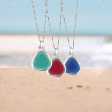 Load image into Gallery viewer, sea glass necklace