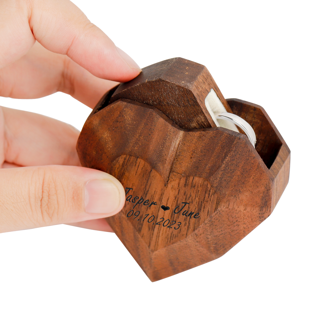 heart ring box