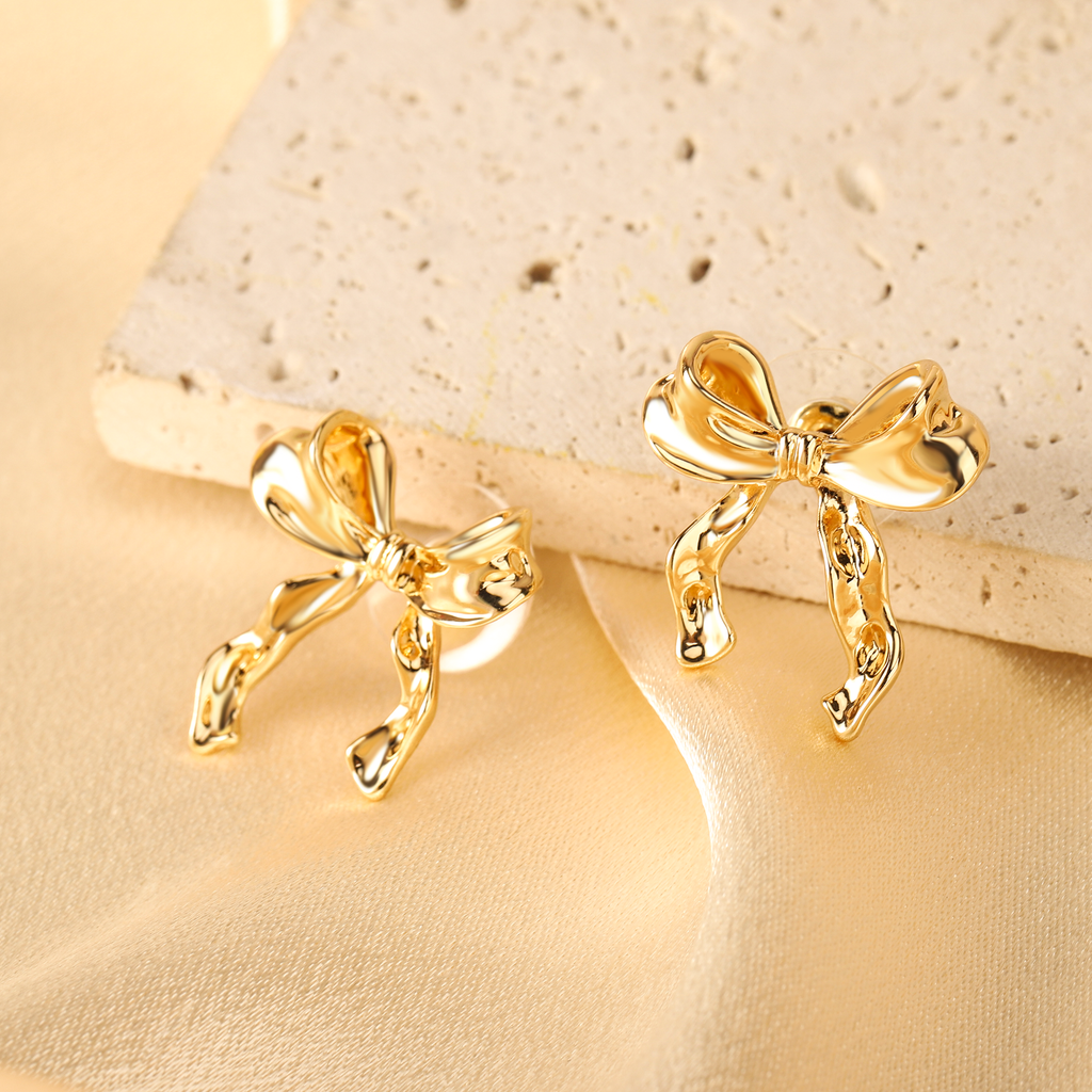 bow earrings