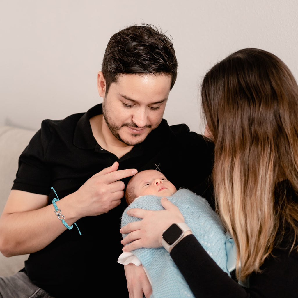 personalized dad bracelet