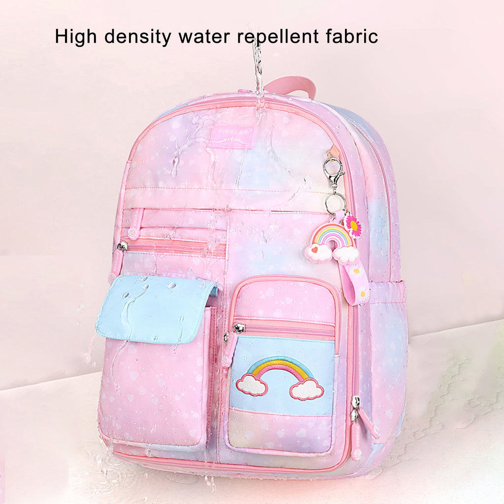 rainbow school backpack