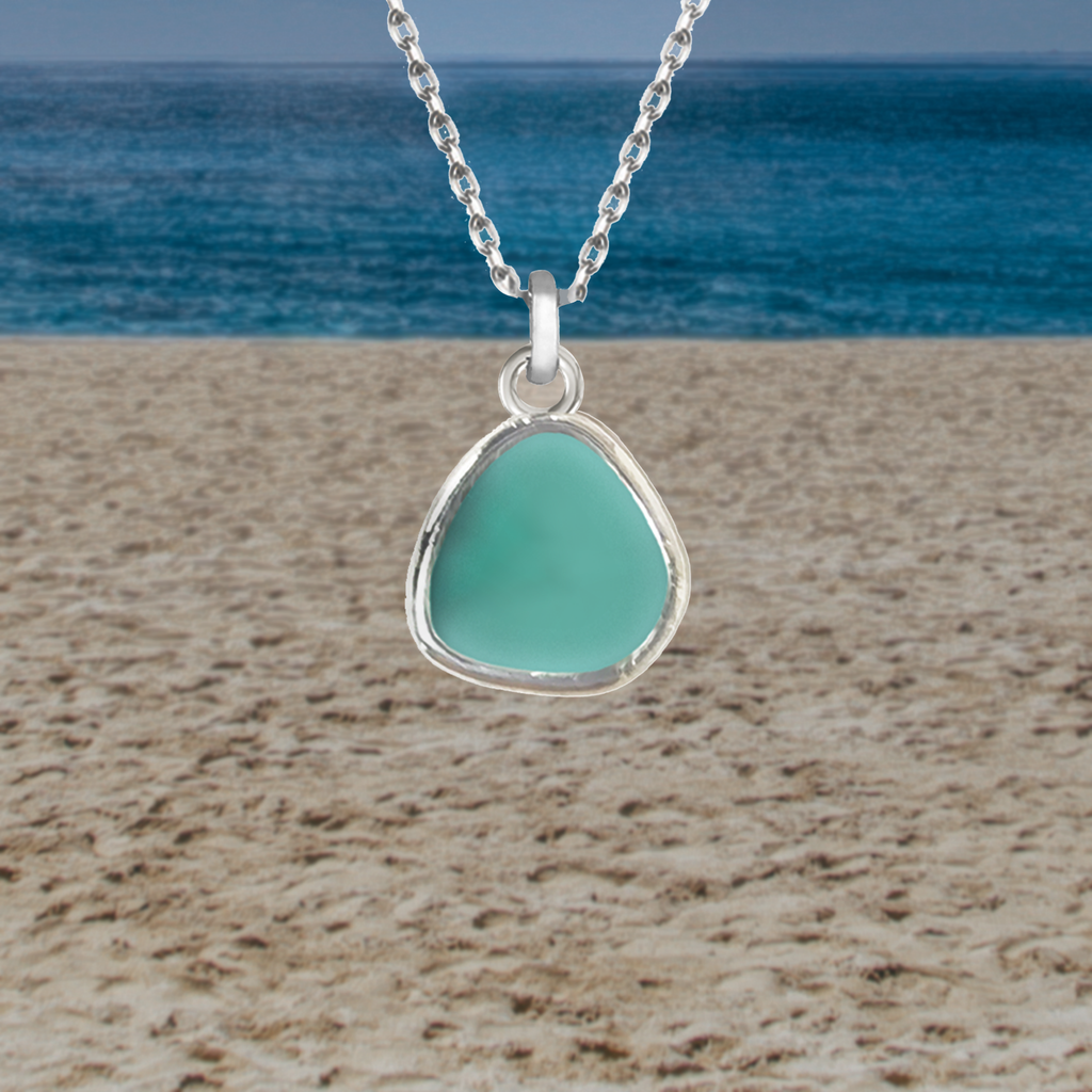 sea glass necklace