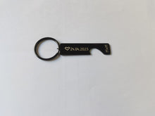 Load image into Gallery viewer, KhunSqunolp Custom Spotify Code Black Keychain