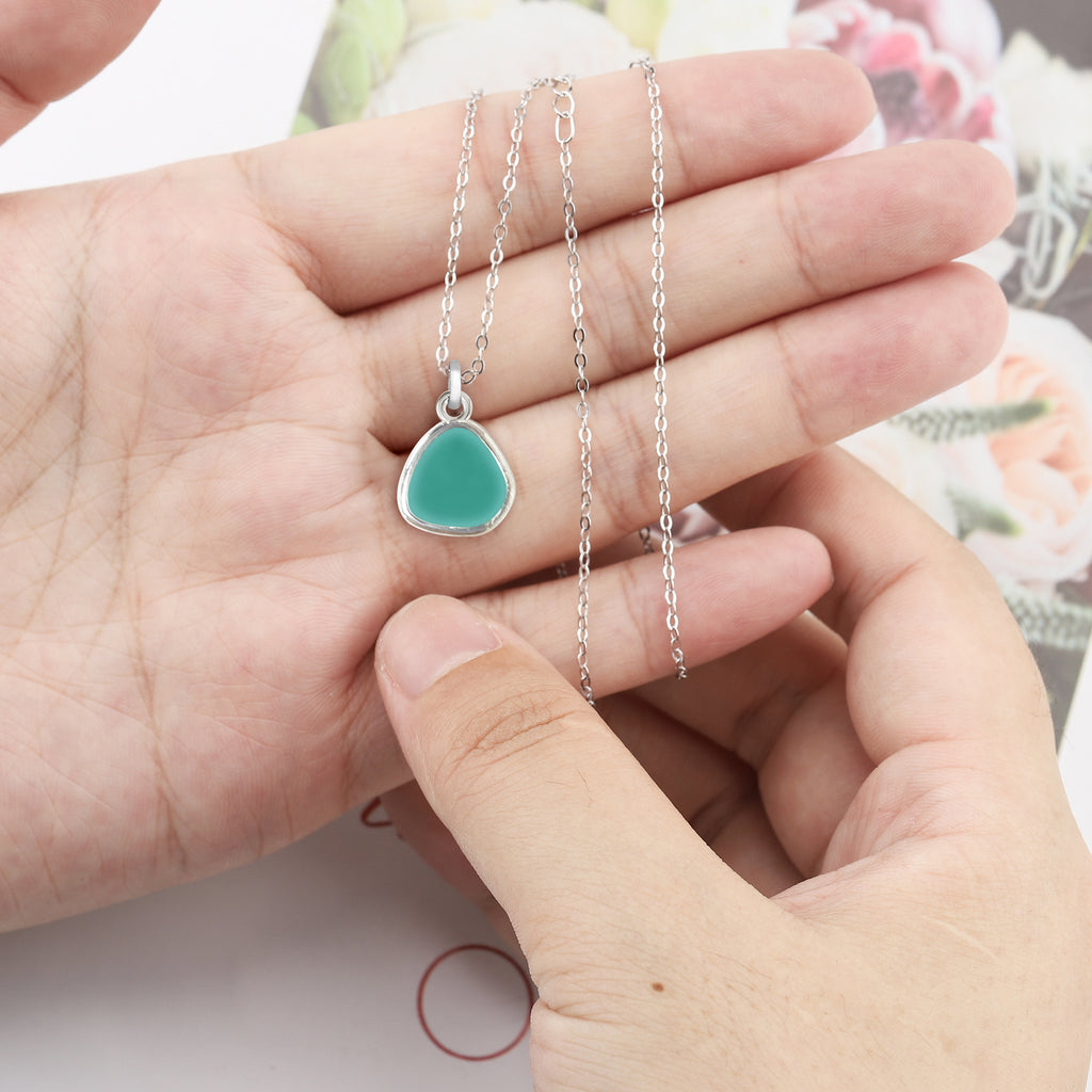 sea glass necklace