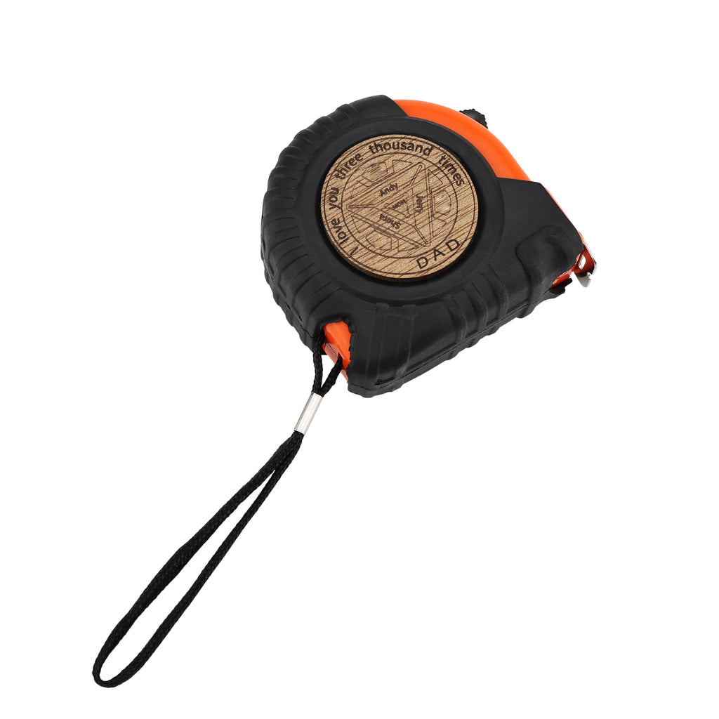 Customized tape measure