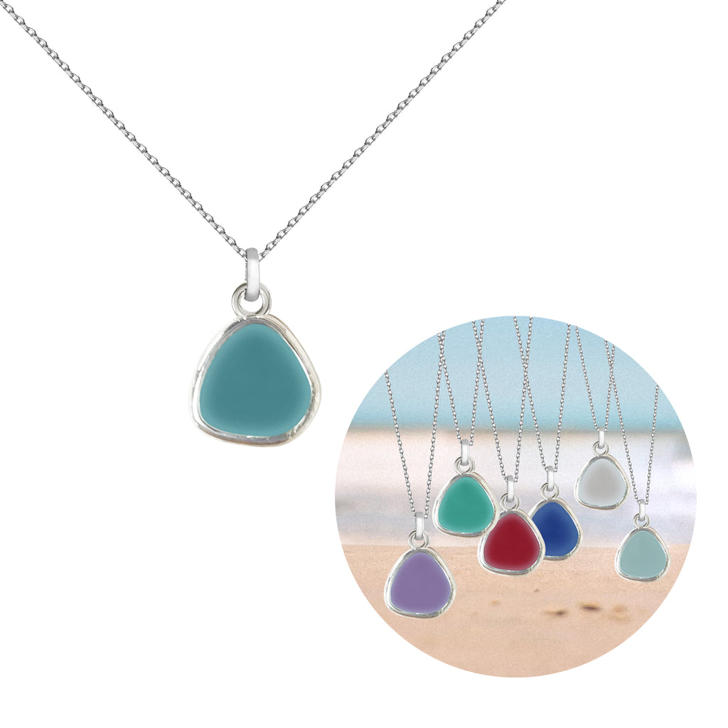 sea glass necklace