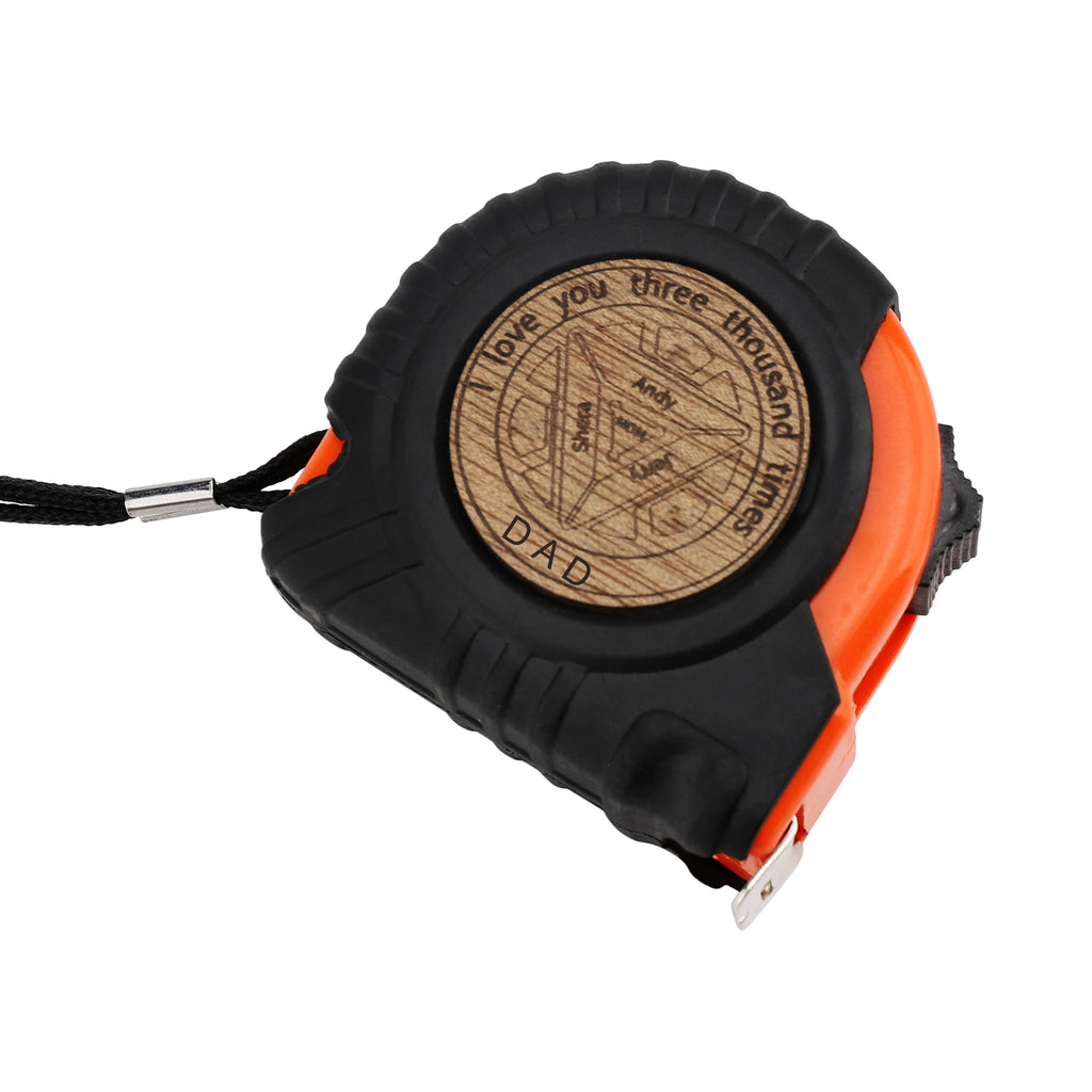 Customized tape measure