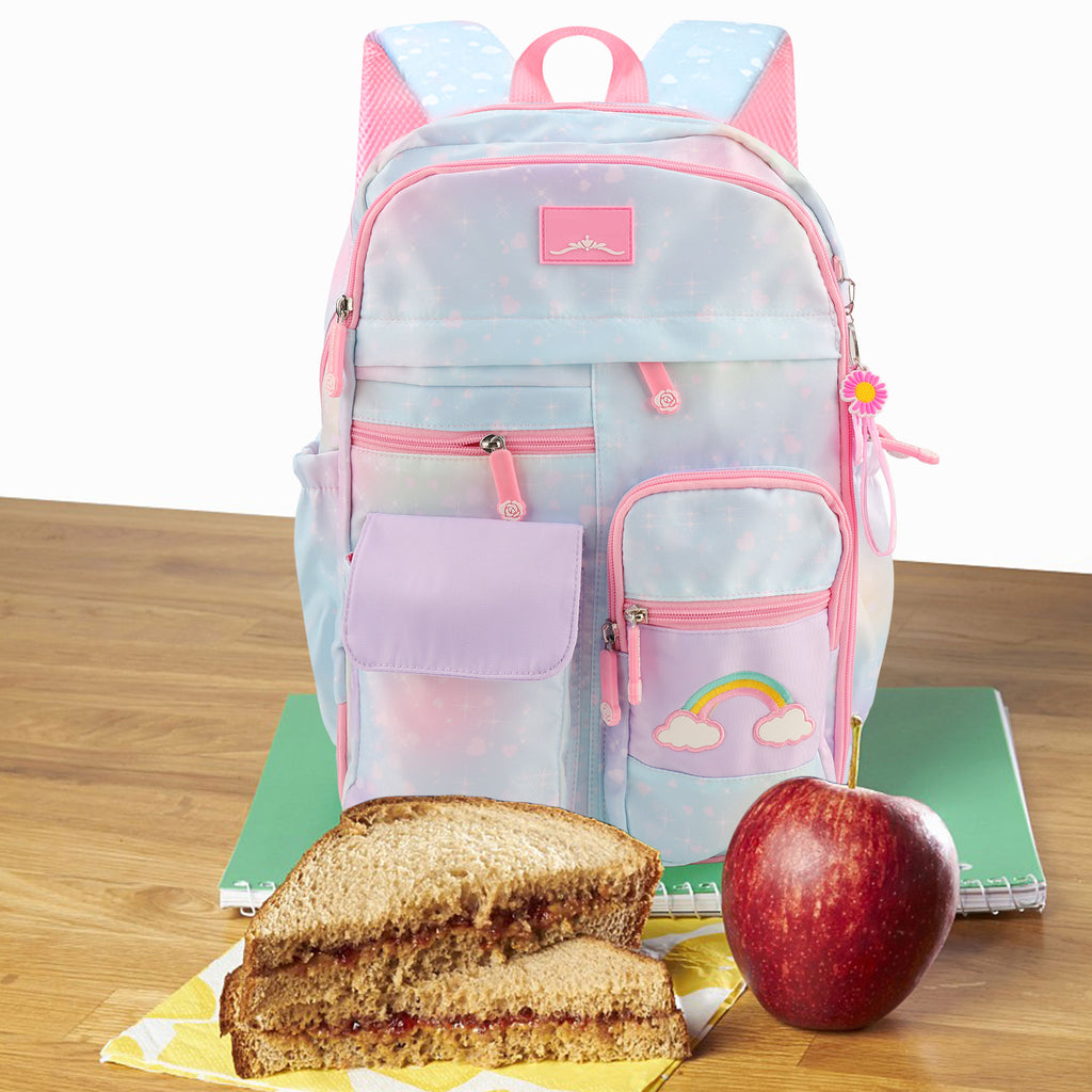 rainbow school backpack