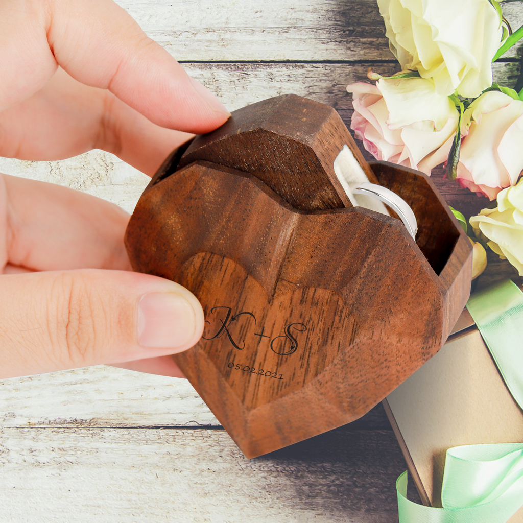 heart ring box