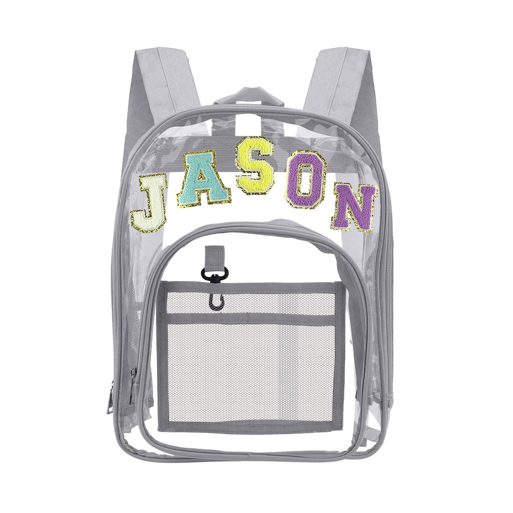 clear backpack