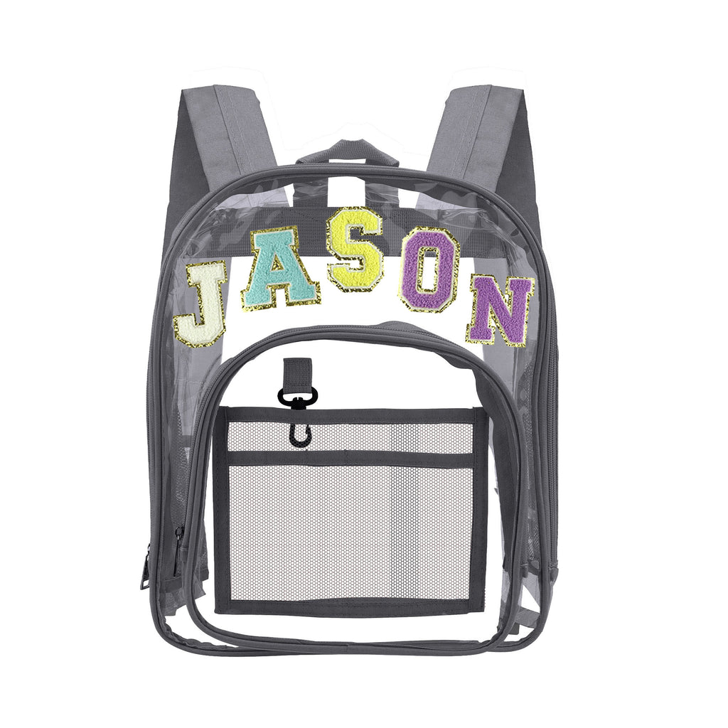 clear backpack