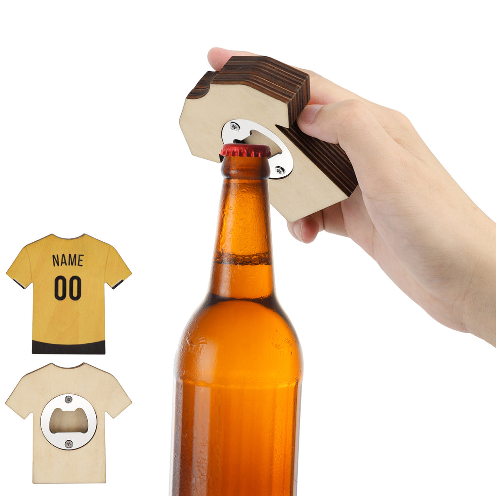 Jersey bottle opener