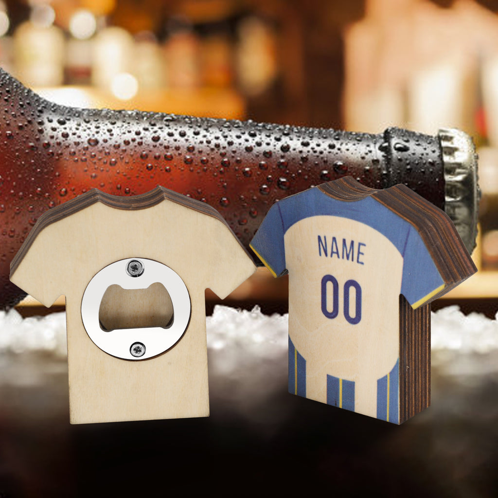 Jersey bottle opener