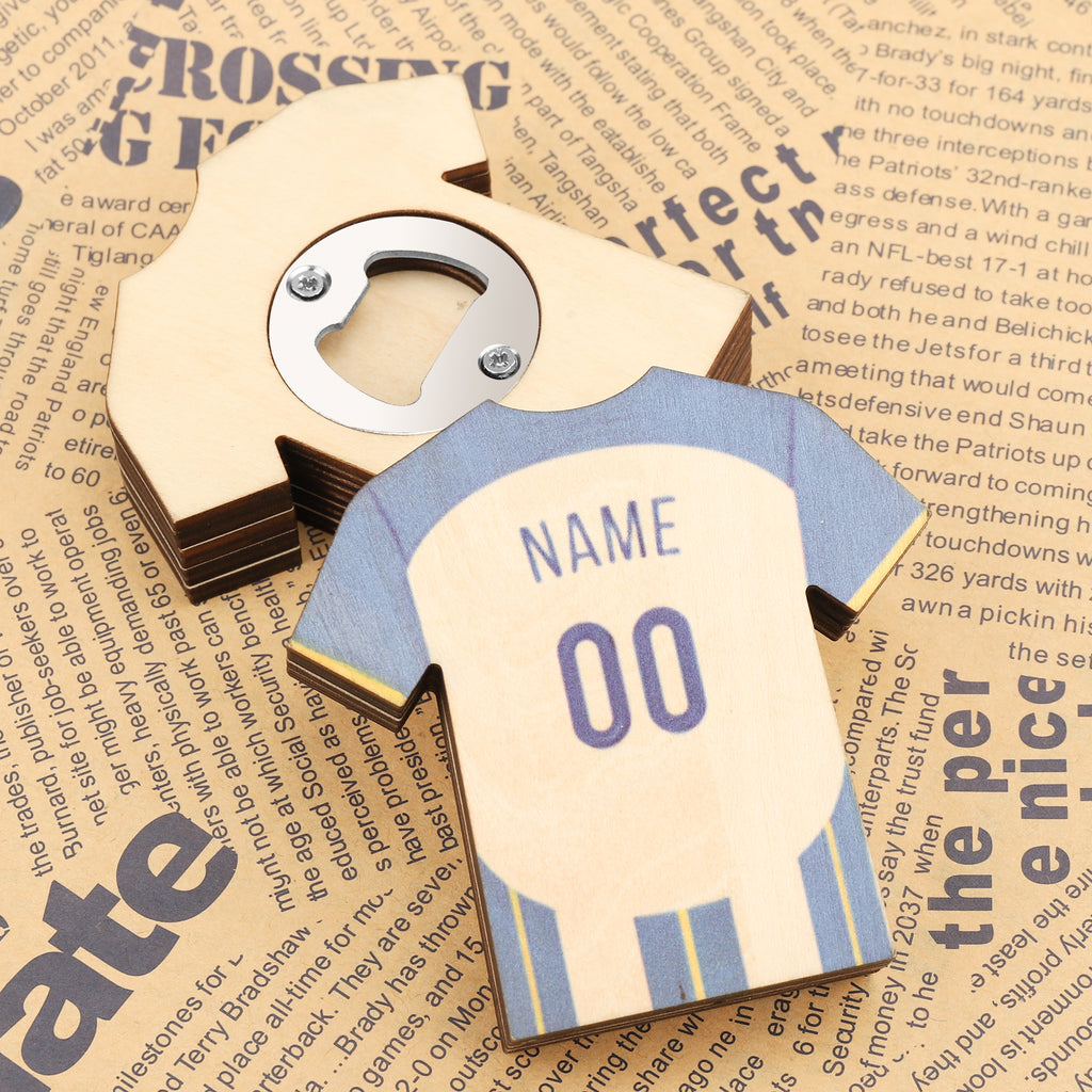 Jersey bottle opener