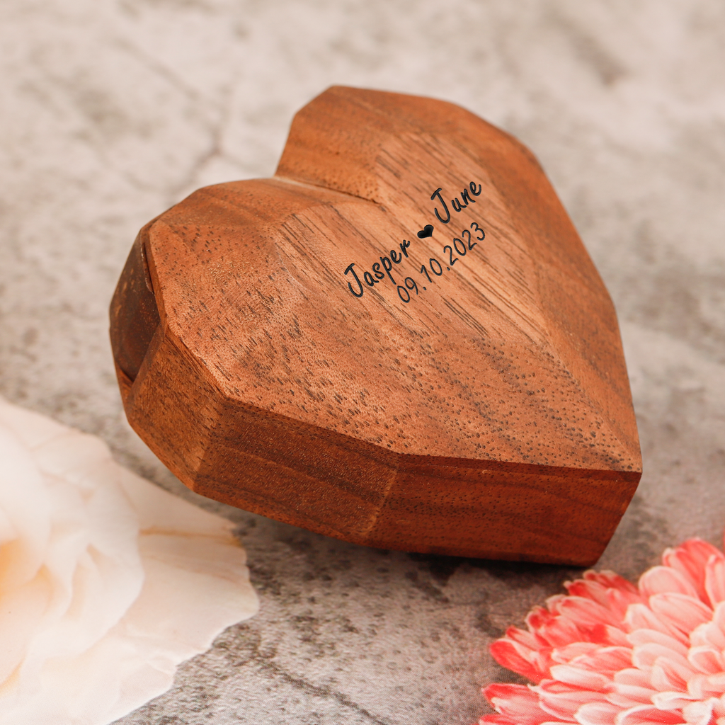 heart ring box