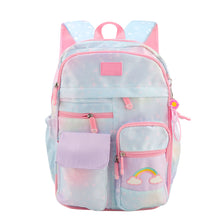 Load image into Gallery viewer, rainbow school backpack