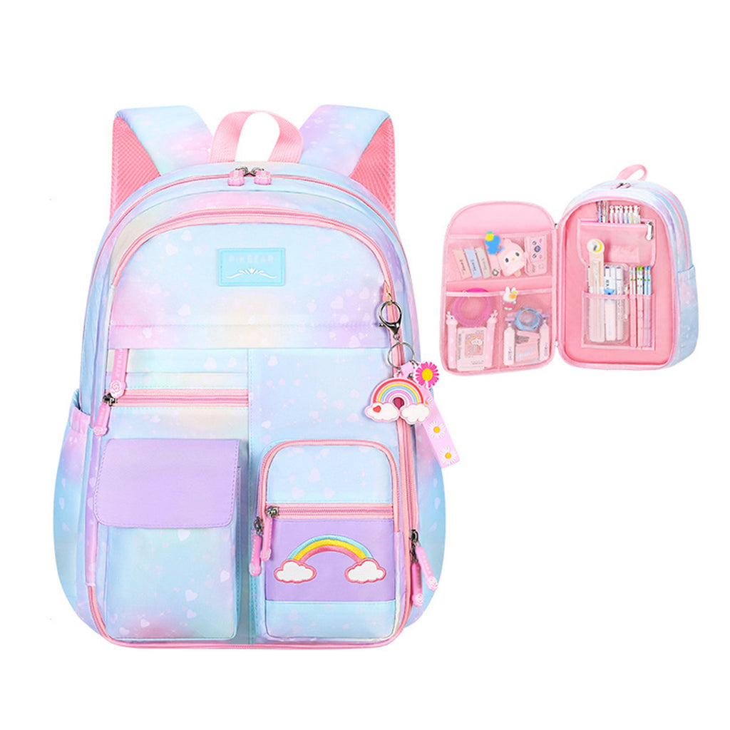 rainbow school backpack