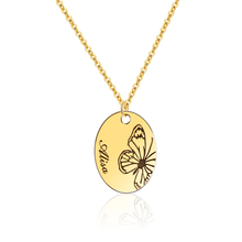 Load image into Gallery viewer, butterfly necklace