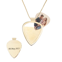 Load image into Gallery viewer, personalized picks necklace keychain