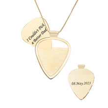 Load image into Gallery viewer, personalized picks necklace keychain