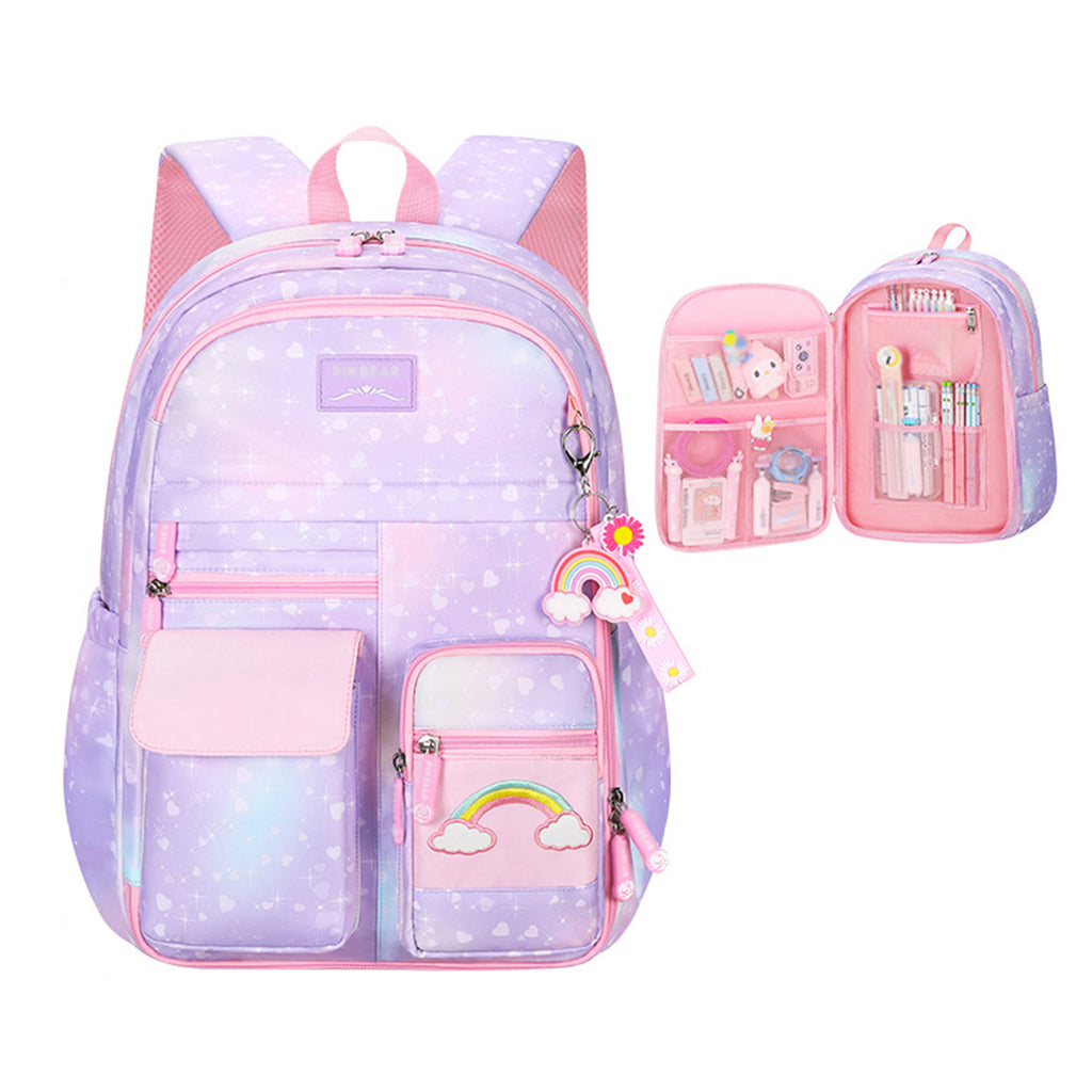 rainbow school backpack