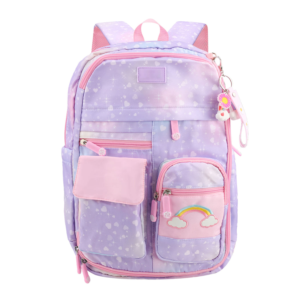 rainbow school backpack