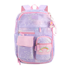 Load image into Gallery viewer, rainbow school backpack