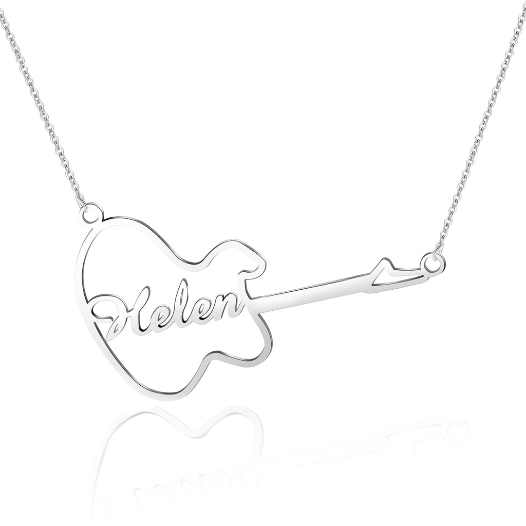 guitar necklace