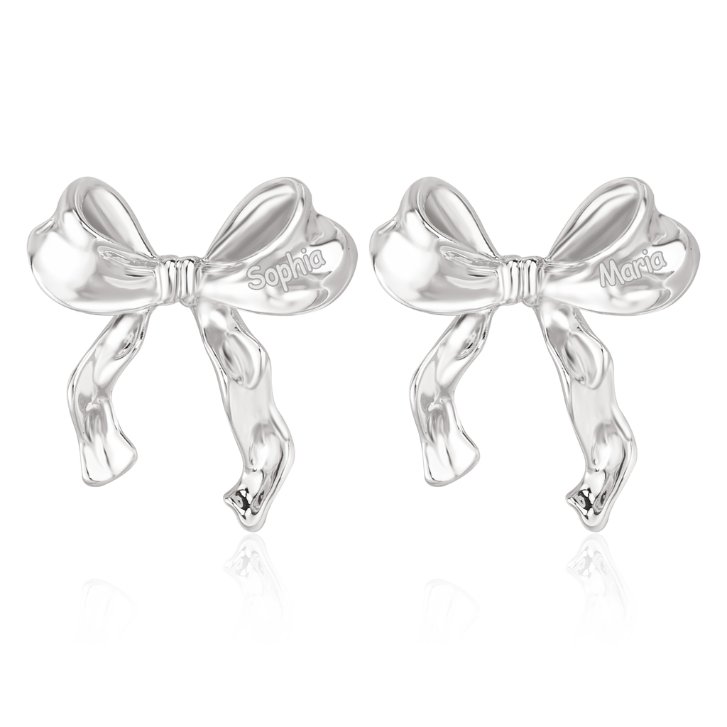 bow earrings