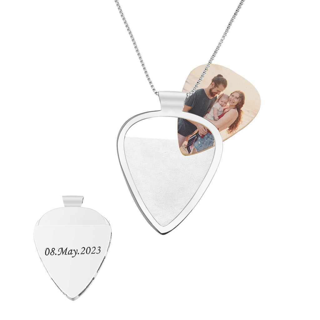 personalized picks necklace keychain