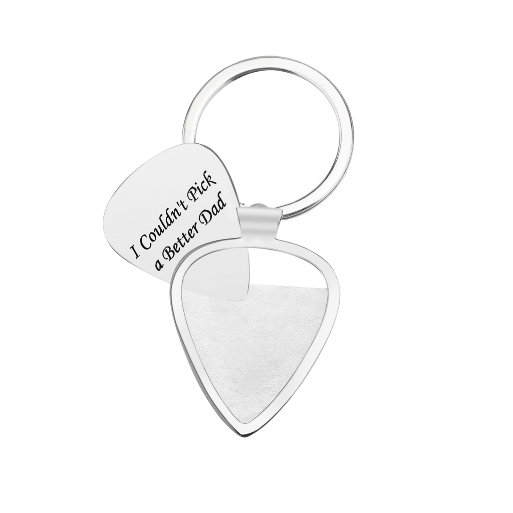 personalized picks necklace keychain