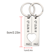 Load image into Gallery viewer, KMW20121501 couple keychain