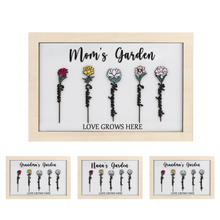 Load image into Gallery viewer, personalized birth flower sign