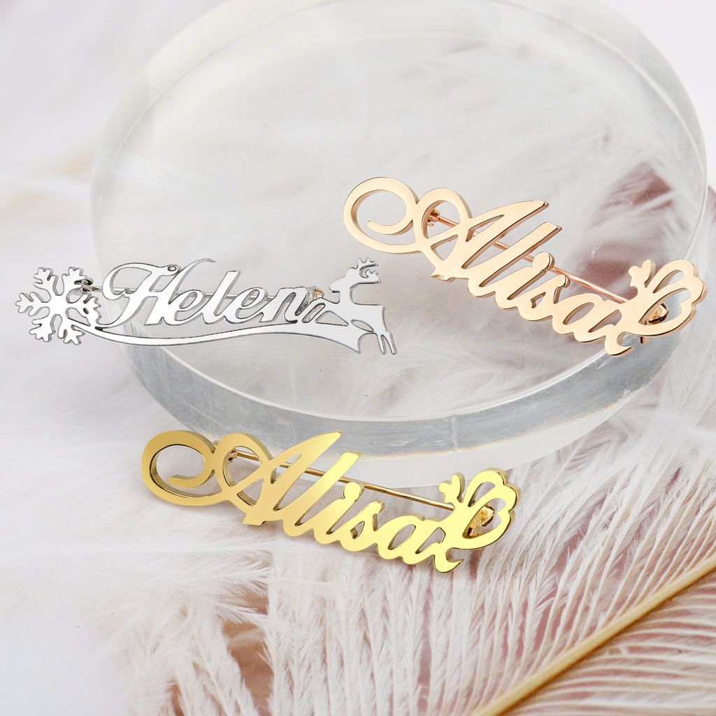 Personalized Brooches