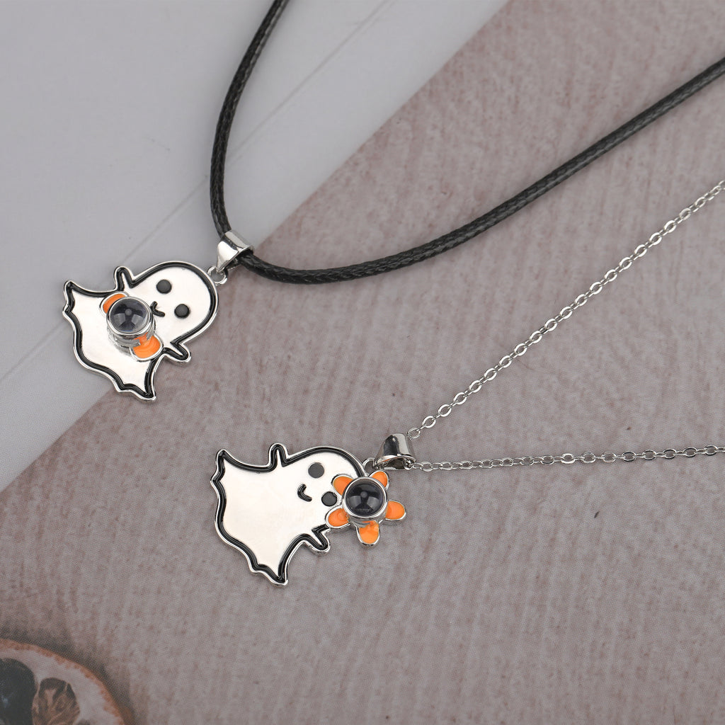 Ghosts projection necklace