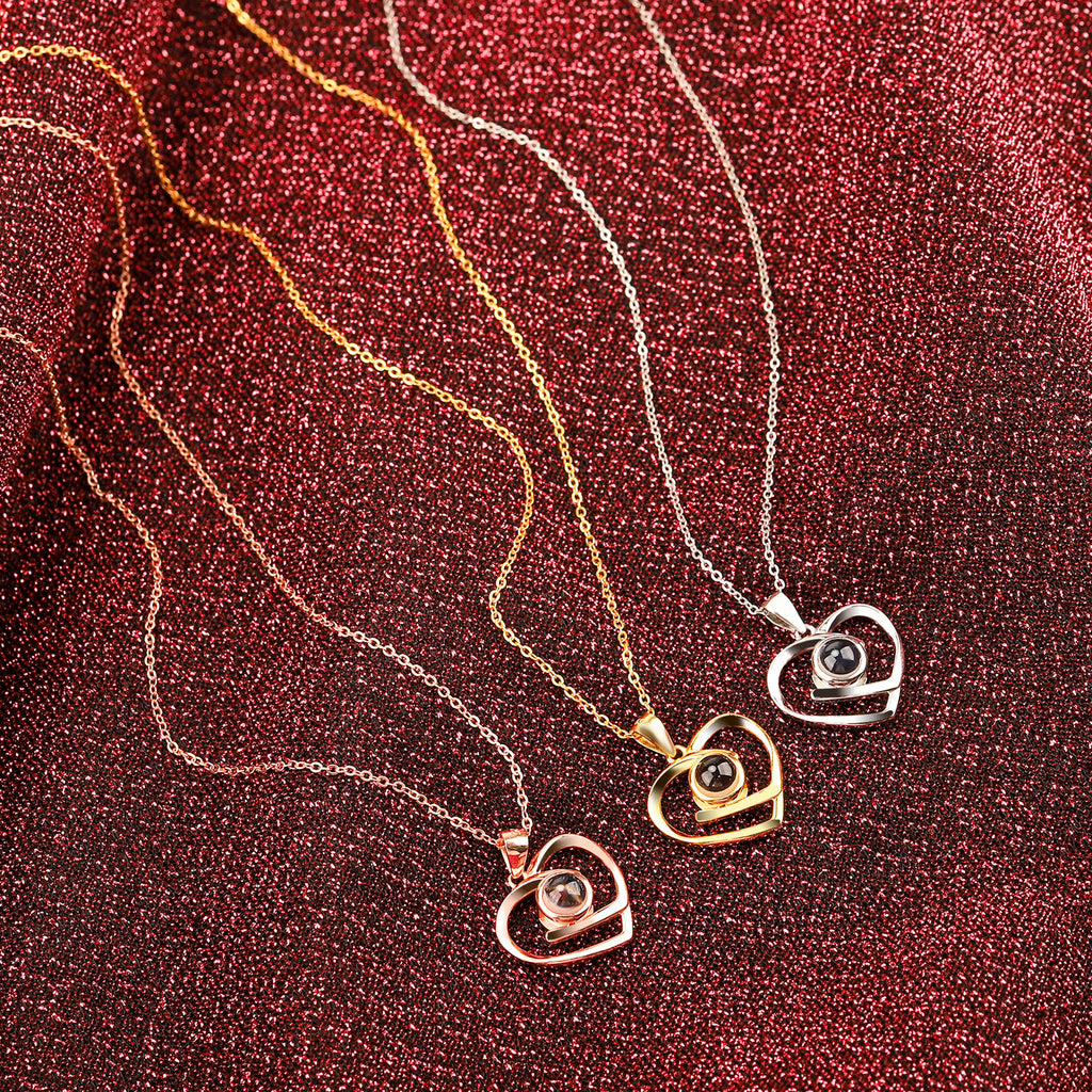 Heart Shadow Necklace