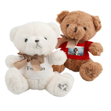 Load image into Gallery viewer, Custom Bow T-shirt Plush Teddy