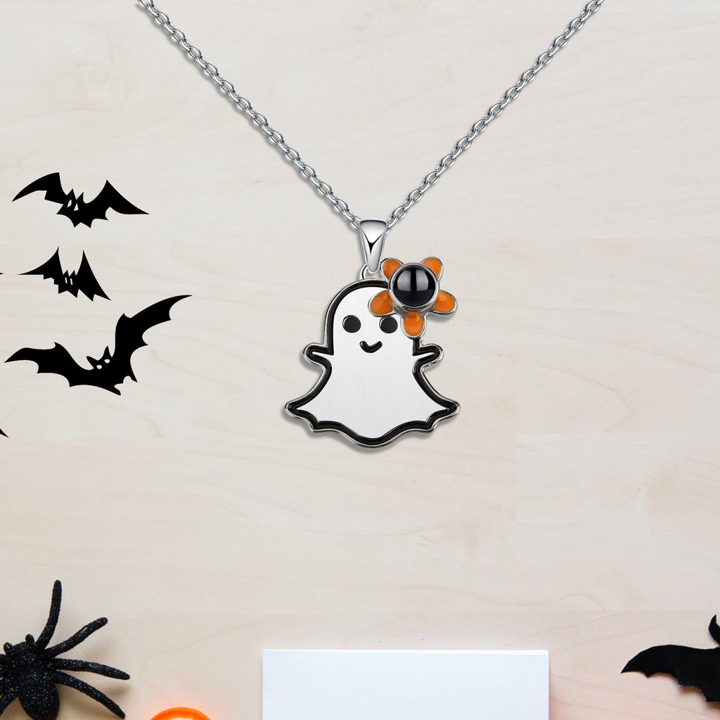 Ghosts projection necklace