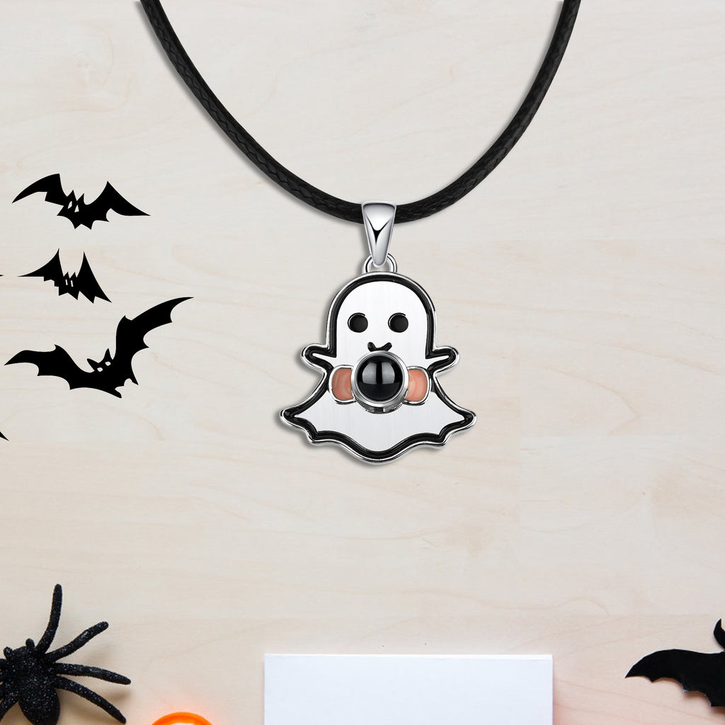 Ghosts projection necklace