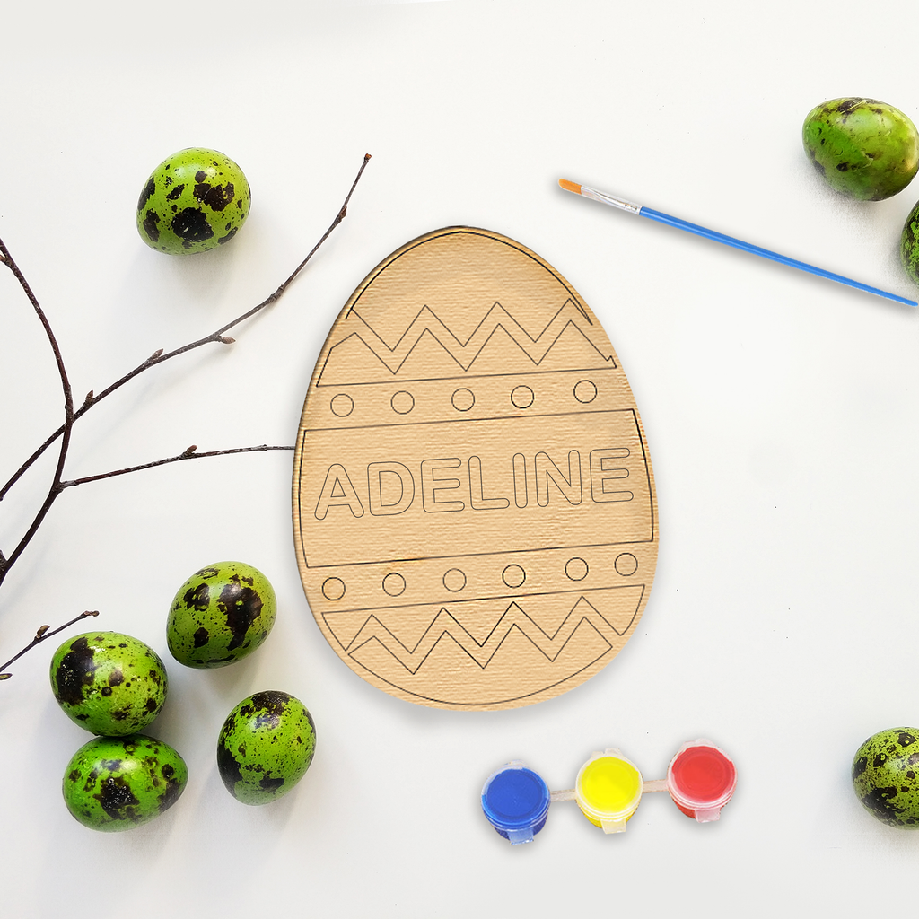 wooden easter egg diy