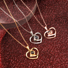 Load image into Gallery viewer, Heart Shadow Necklace