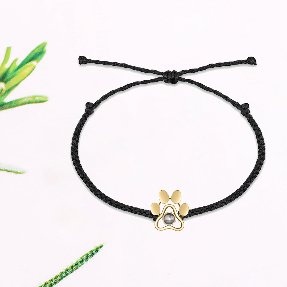 paw projection bracelet