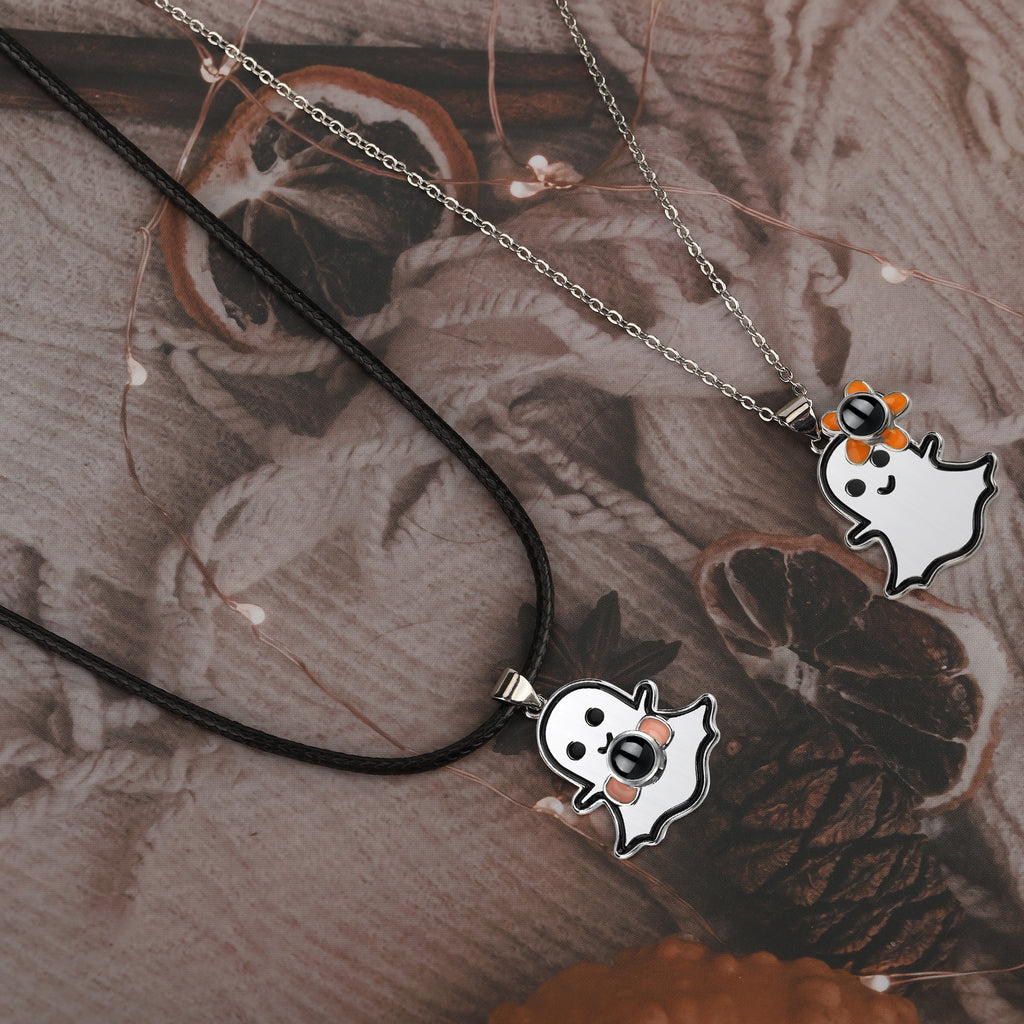 Ghosts projection necklace