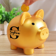 Load image into Gallery viewer, personalized piggy bank