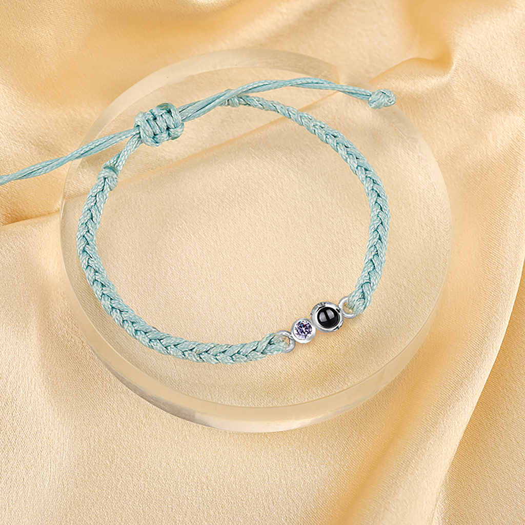 projection birthstone bracelet